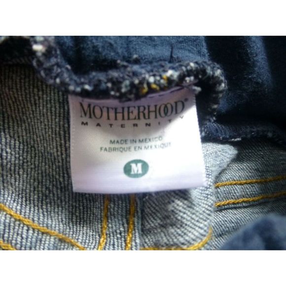 Motherhood Maternity Jeans Denim Women's Size Medium Stretch Blue - Picture 5 of 7